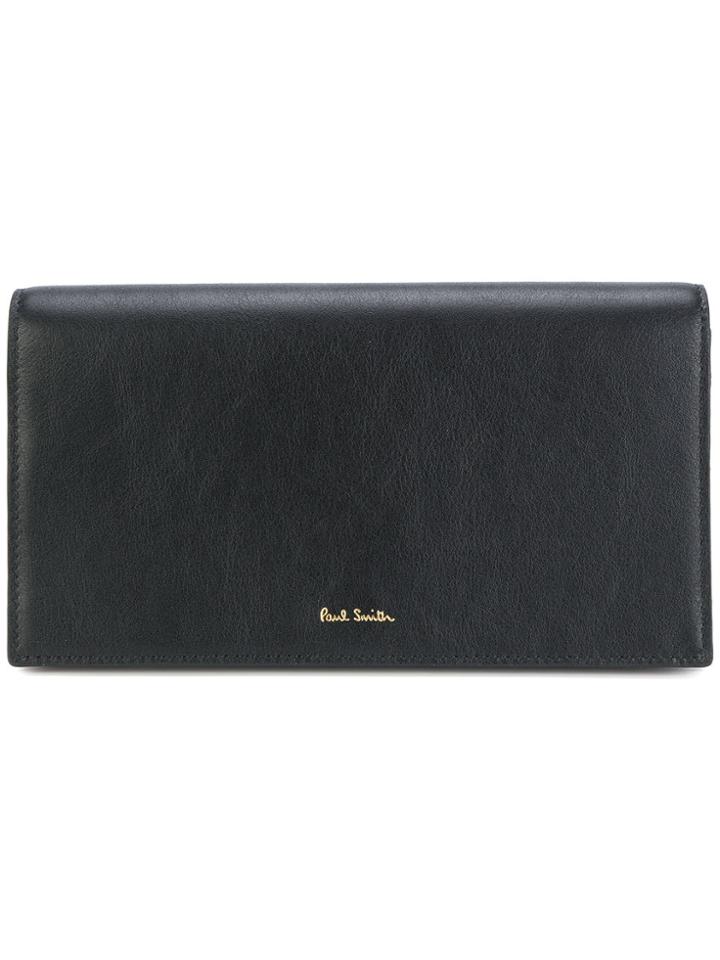Paul Smith 'concertina' Tri-fold Purse - Black