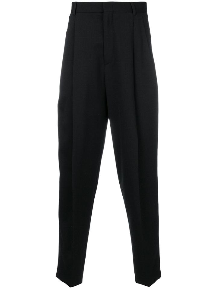 Mcq Alexander Mcqueen Tailored Carrot Trousers - Black