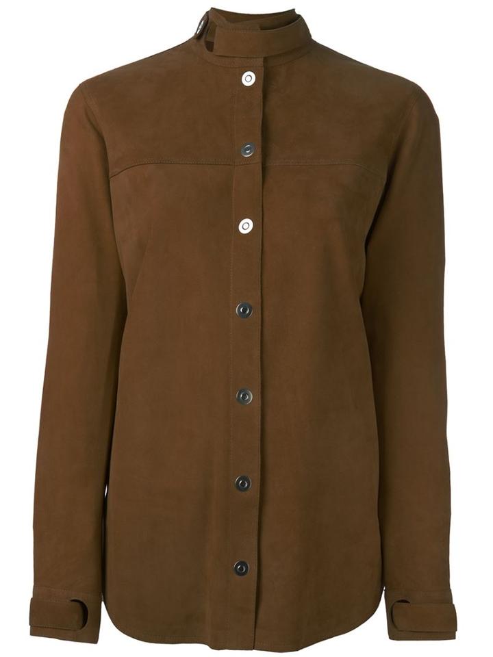 Courrèges Tie Neck Detail Button Down Shirt