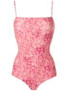 Adriana Degreas Printed Straps Swimsuit - Pink