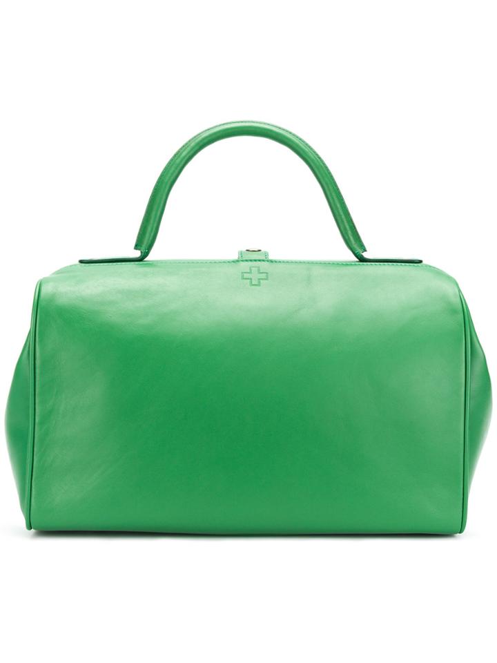 A.f.vandevorst Logo Embossed Tote - Green