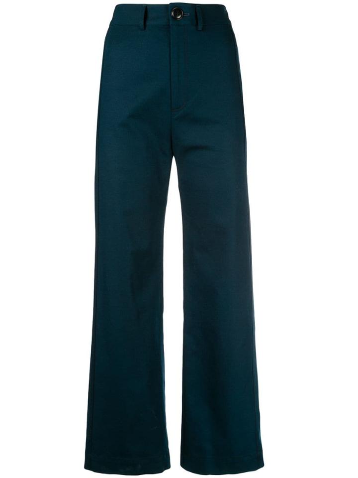 Sea Stevie Flared Trousers - Blue