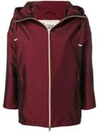Herno Short Rain Coat - Red