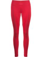 Lygia & Nanny Mid Rise Leggings, Women's, Size: 44, Red, Polyamide/spandex/elastane