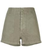 Re/done 50's Military Short - Green