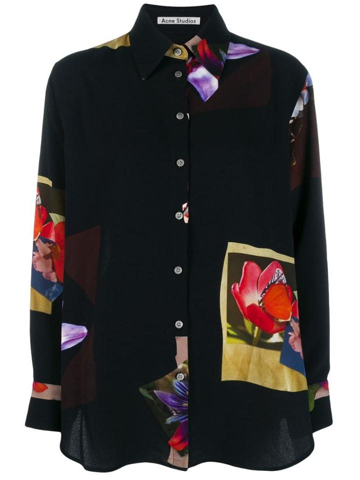 Acne Studios Printed Shirt - Black