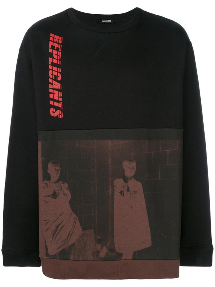 Raf Simons Replicants Sweatshirt - Black