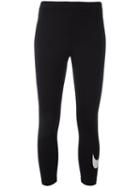 Nike Plain Leggings, Women's, Size: Xs, Black, Cotton/spandex/elastane