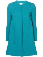 L'autre Chose Collarless Coat - Blue