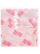 Hemisphere 'alikita' Scarf, Women's, Pink/purple, Silk/cashmere