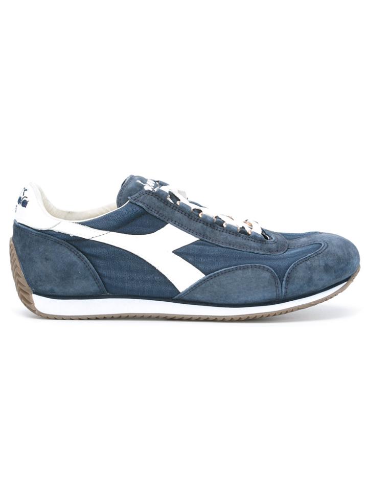 Diadora Equipe Stone Wash Sneakers - Blue