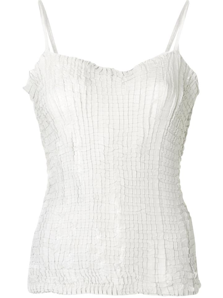 Issey Miyake Vintage Textured Cami - Grey