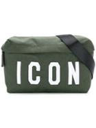 Dsquared2 Icon Embroidered Belt Bag - Green