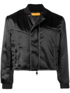Pyer Moss Western-style Bomber Jacket - Black