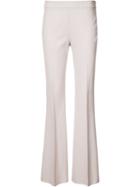 Giambattista Valli Smart Flared Trousers, Women's, Size: 38, Pink/purple, Cotton/spandex/elastane/viscose