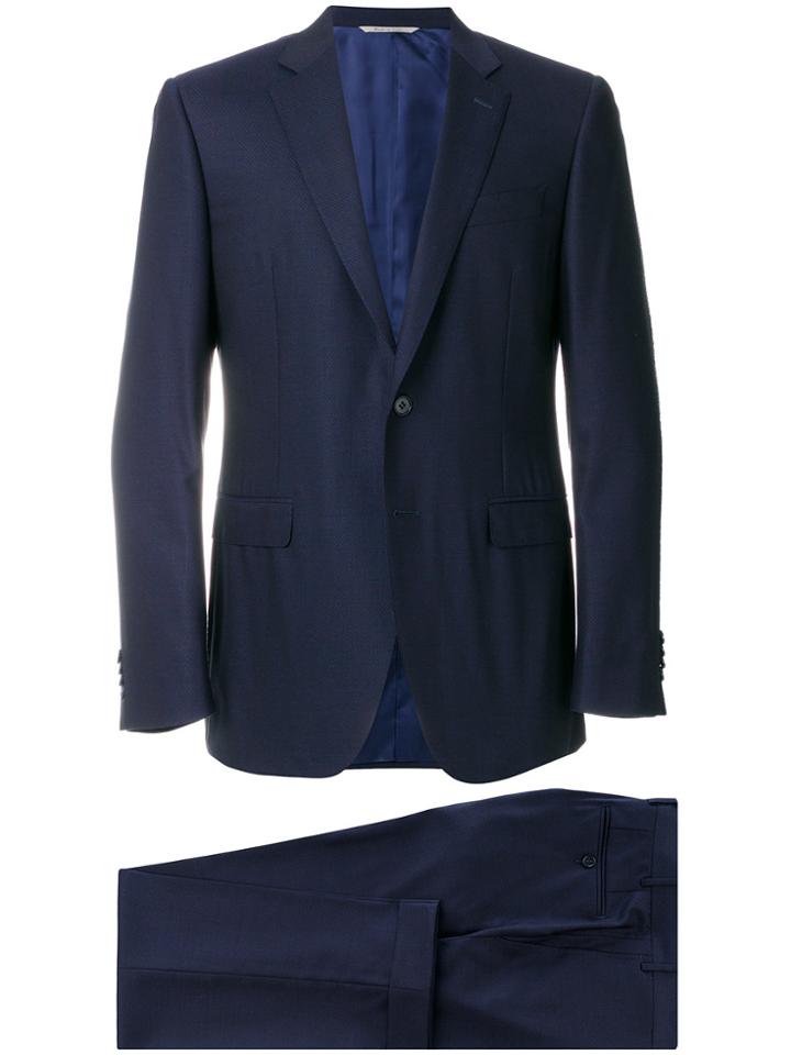 Canali Two Piece Formal Suit - Blue