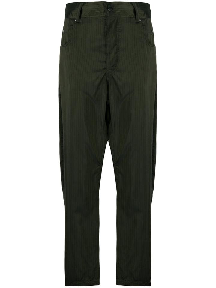 Haider Ackermann Tailored Fitted Trousers - Green