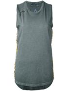 Freecity - Printed Back Top - Women - Cotton - M, Blue, Cotton