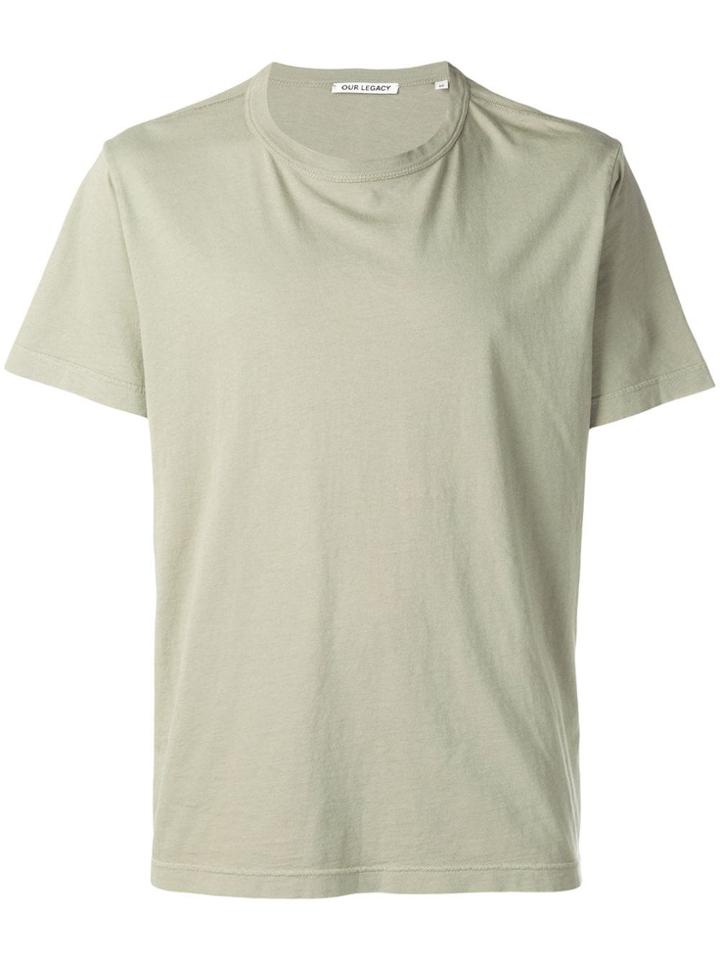 Our Legacy Crew Neck T-shirt - Green