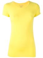 Majestic Filatures Scoop Neck T-shirt, Women's, Size: 1, Yellow/orange, Spandex/elastane/viscose