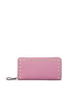 Valentino Valentino Garavani Rockstud Continental Wallet - Pink