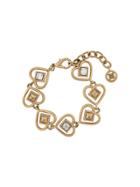 Givenchy Pre-owned Heart Link Bracelet - Gold
