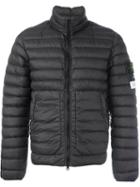 Stone Island Padded Jacket, Men's, Size: Xl, Grey, Polyamide/polyurethane Resin/feather Down