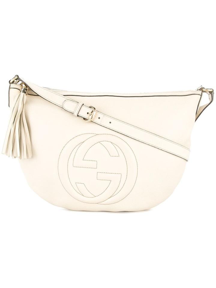 Gucci Vintage Soho Crossbody Bag - White