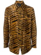 Jean Paul Gaultier Vintage Tiger Print Faux Fur Jacket