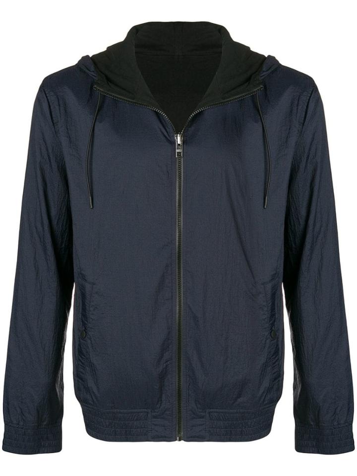 Boss Hugo Boss Zip Hooded Jacket - Blue