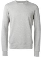 Cmmn Swdn Genuine Fake Print Sweatshirt, Men's, Size: Small, Grey, Cotton