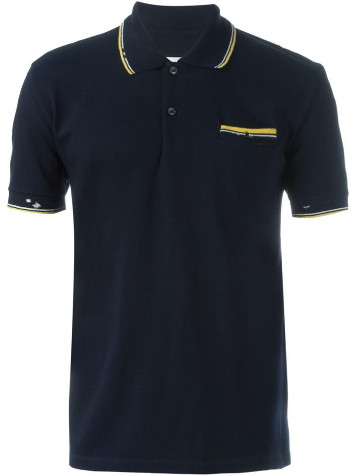 Maison Margiela Distressed Polo Shirt