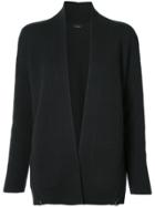 Akris Shawl Lapel Cardigan - Grey