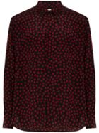 Saint Laurent Spotted Tailored Shirt - Black
