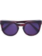 Derek Lam 'stella' Sunglasses, Women's, Red, Acetate