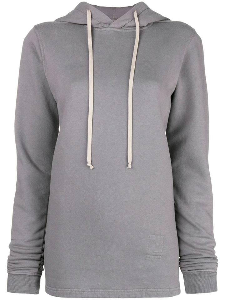 Rick Owens Drkshdw Hooded Sweatshirt - Grey