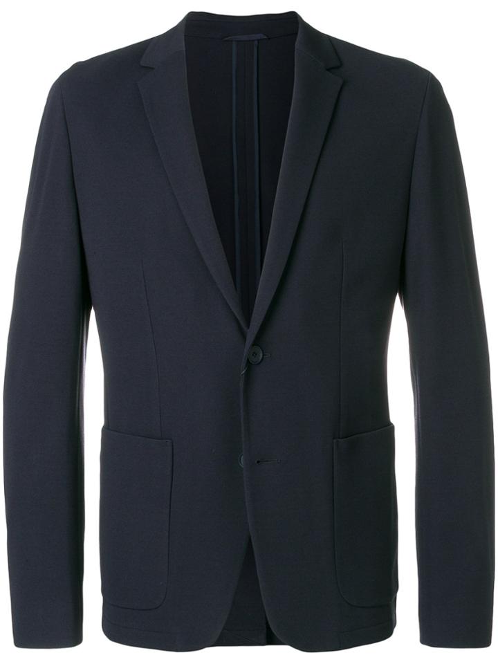 Calvin Klein Casual Single Breasted Blazer - Blue