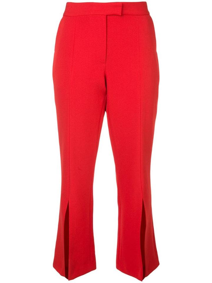 Robert Rodriguez Studio Cropped Length Trousers - Red