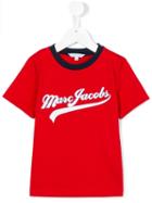 Little Marc Jacobs - Varsity Logo T-shirt - Kids - Cotton - 5 Yrs, Red