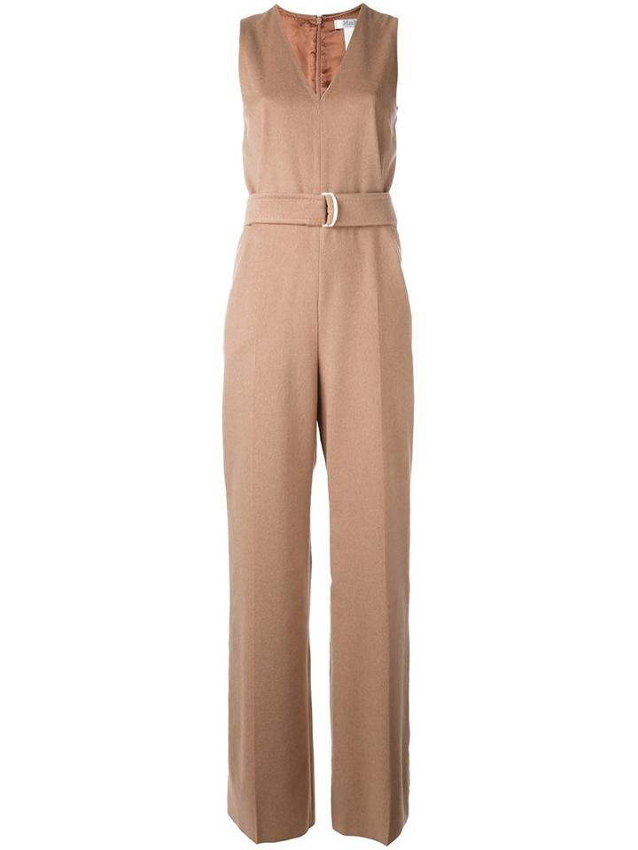 Max Mara 'loriana' Belted Jumpsuit