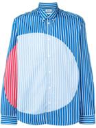 Kenzo Striped Button Shirt - Blue