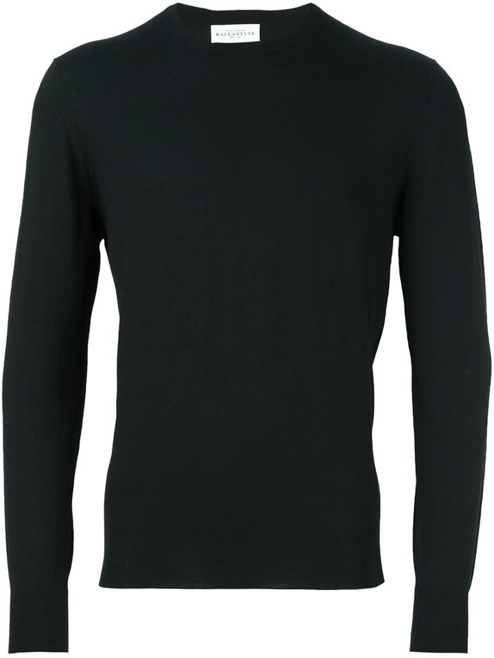 Ballantyne Classic Jumper, Men's, Size: 52, Black, Wool