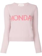 Alberta Ferretti Maglia Chic Sweater - Pink & Purple