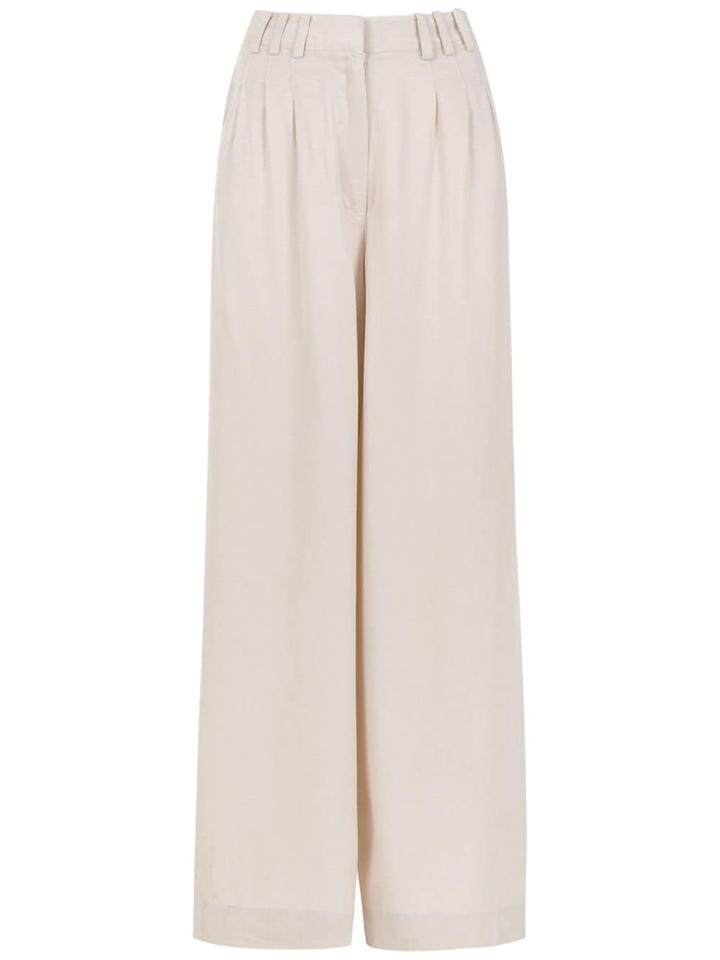 Le Lis Blanc Calça Pantalona Lulu Tissu - Neutrals