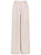 Le Lis Blanc Calça Pantalona Lulu Tissu - Neutrals