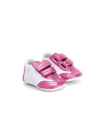 Hogan Kids Velcro Fastening Pre-walkers, Girl's, Size: 16, White