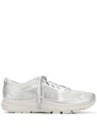 Satisfy Lace-up Mesh Sneakers - Grey