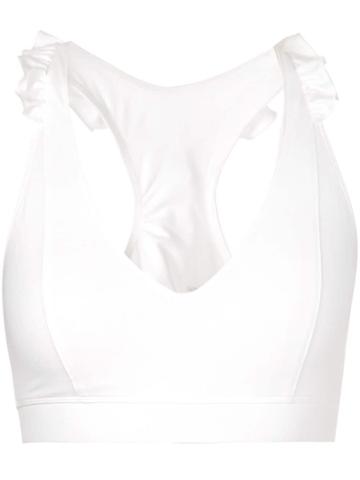 Thrive Societe Stretch Cropped Top - White