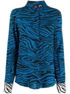 Cavalli Class Logo Print Blouse - Black