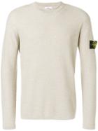 Stone Island Knitted Long Sleeve Top - Nude & Neutrals